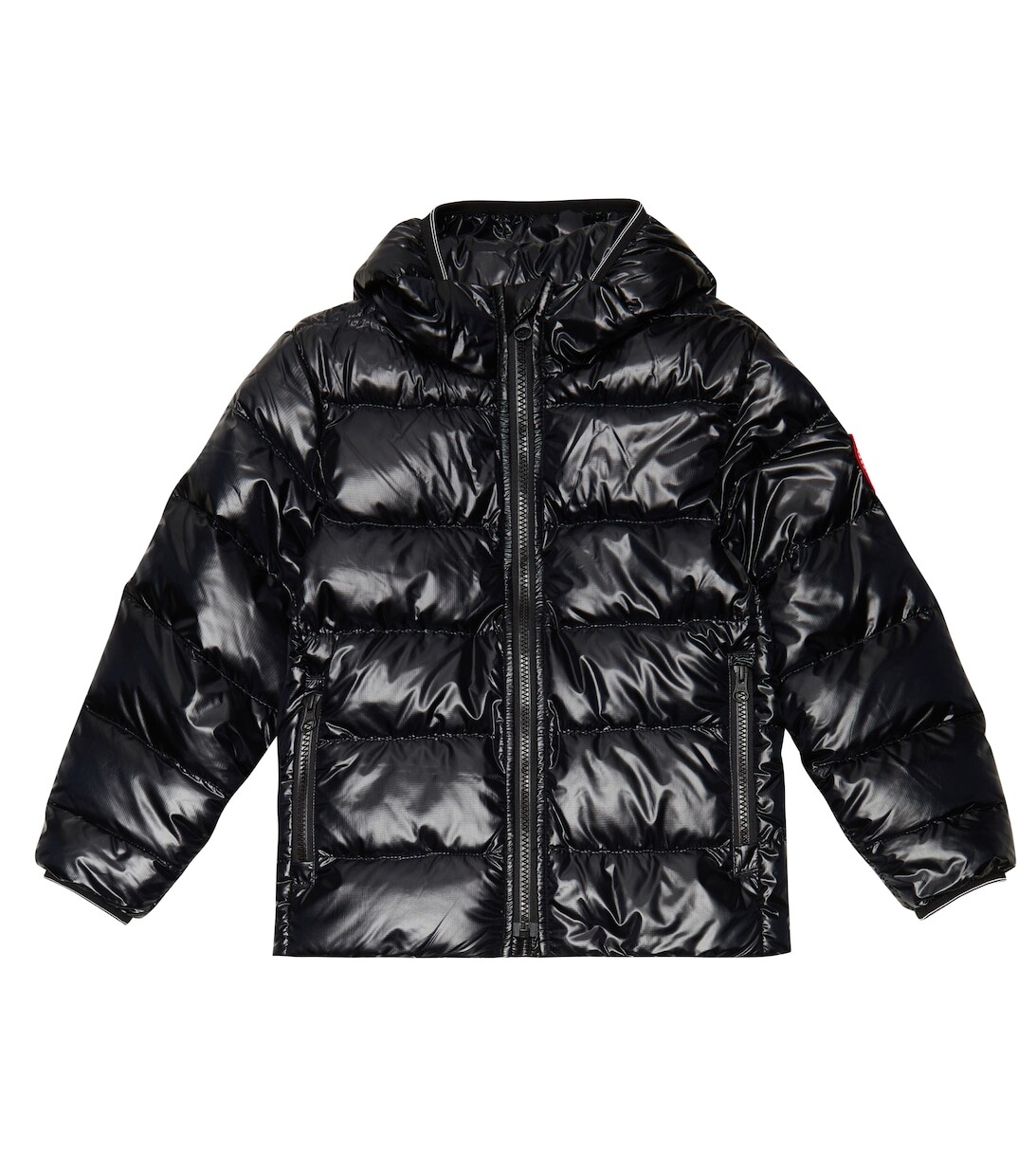 

Пуховик крофтон Canada Goose Kids, черный