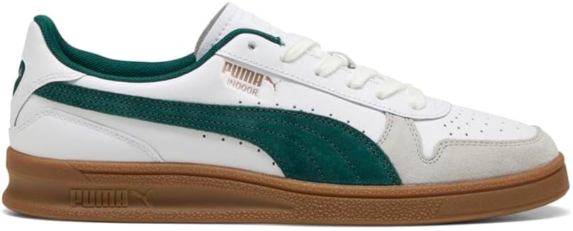 

Мужские кроссовки PUMA для помещений с шнуровкой, повседневные - белые