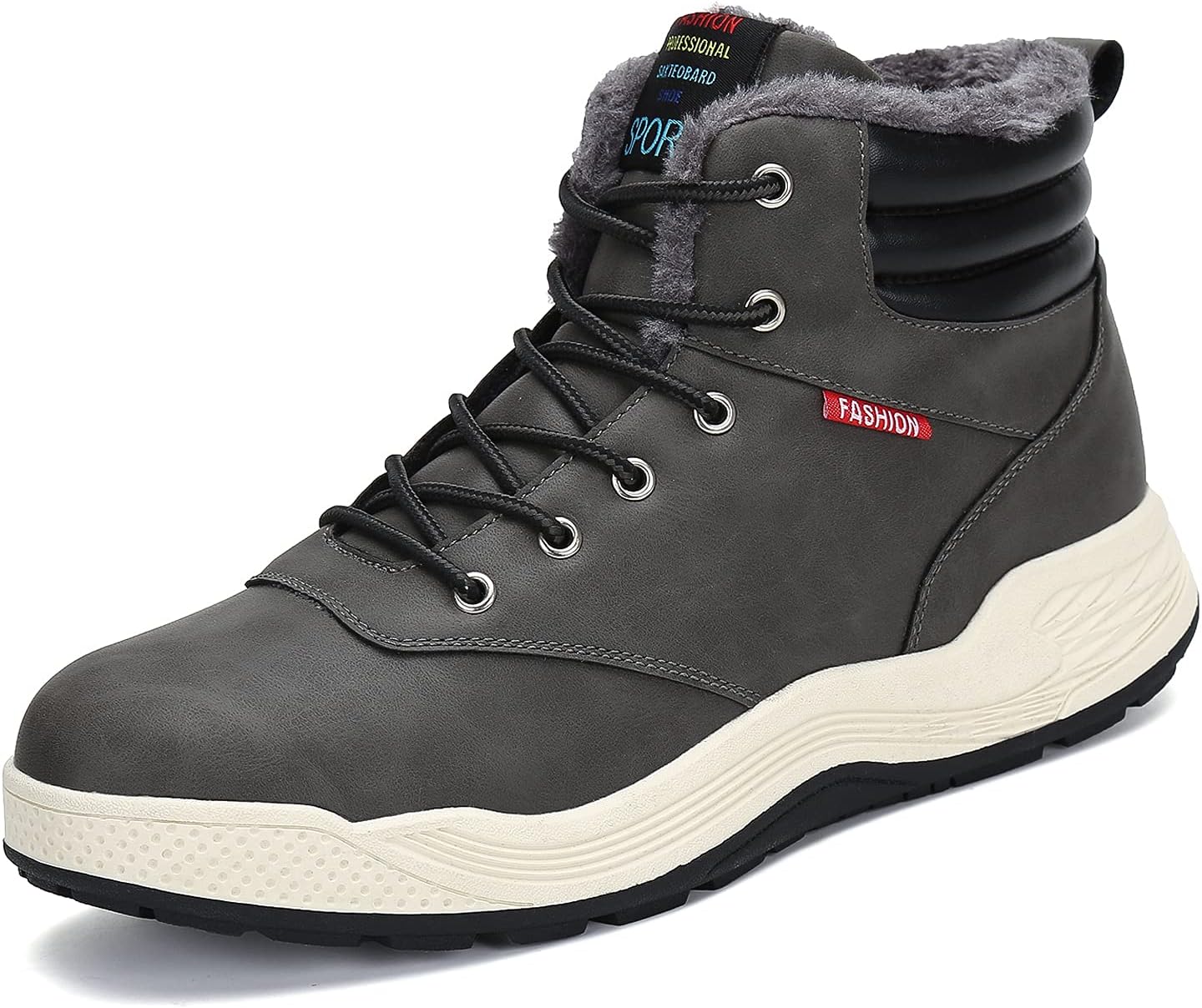 

Мужские зимние ботинки AFT AFFINEST водонепроницаемые для активного отдыха и походов, кроссовки на щиколотку, серый