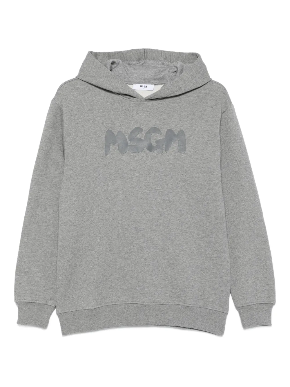 

Худи с логотипом MSGM Kids, серый