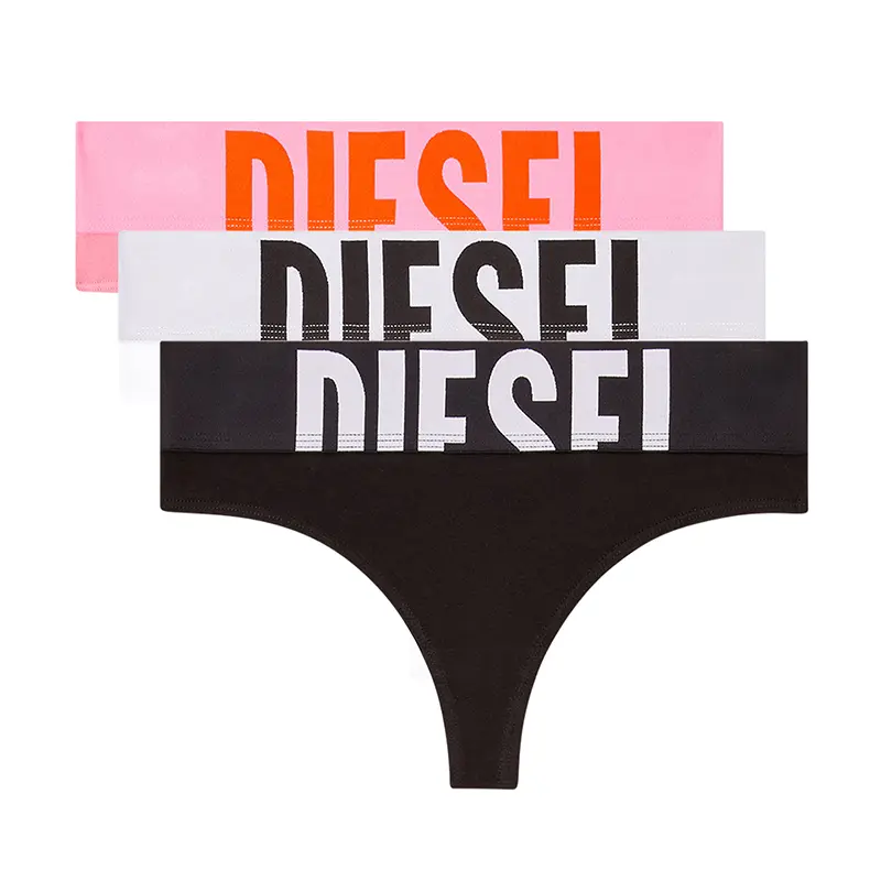 Трусы Ufst Stars Logo Waistband три штуки DIESEL, черный — фото 4