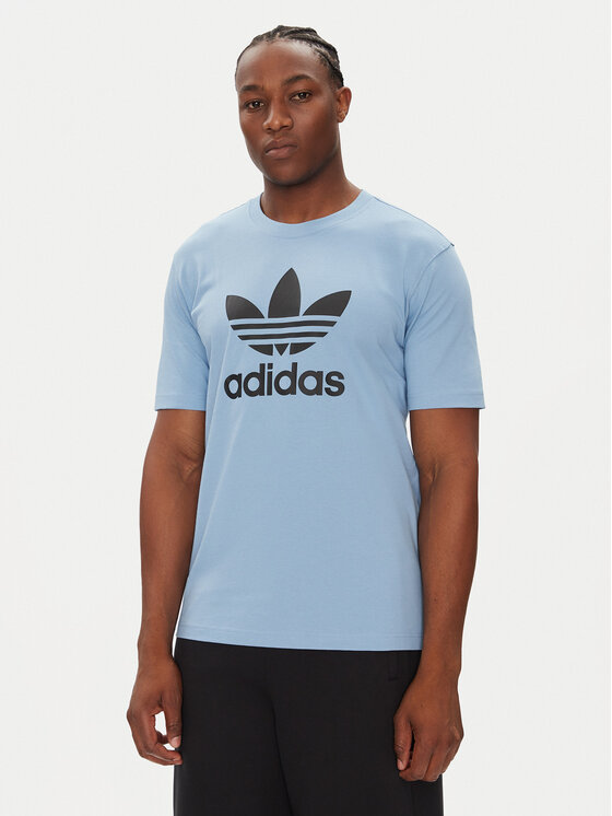 

Футболка regular fit adicolor Trefoil JY3758 Adidas, голубой