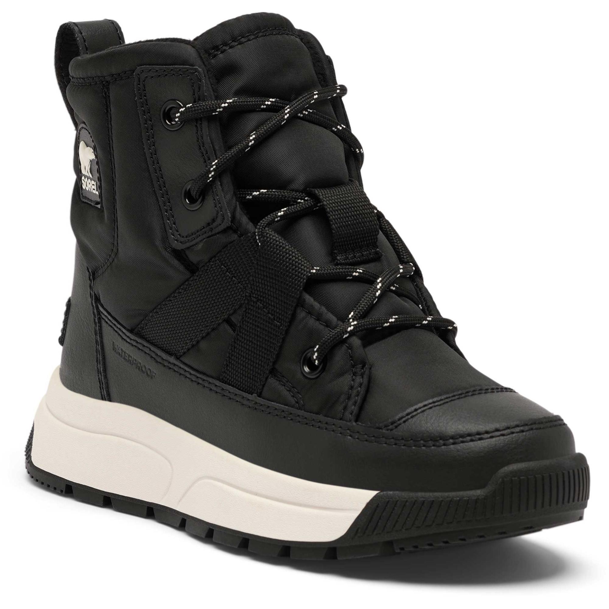 Детские ботинки WHITNEY III MID WP Sorel, Black/Sea Salt — фото 2