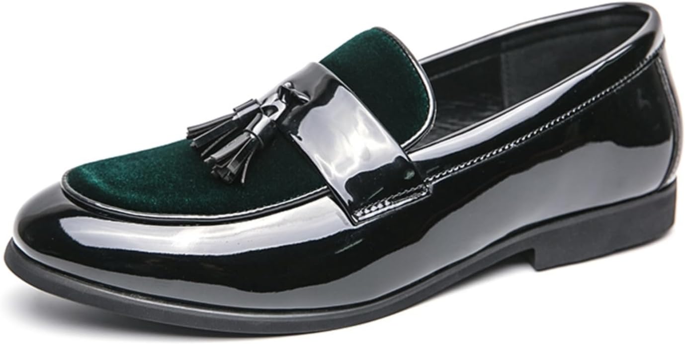 

Мужские модные лоферы Aokisx Penny, стильные и роскошные, на легкой колодке, подходят для повседневной работы в офисе и повседневного бизнеса, зеленый