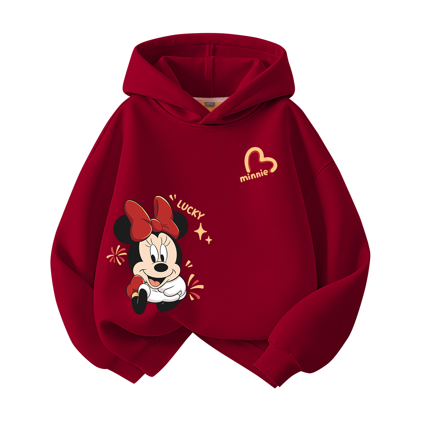 

Детский свитшот Disney, [thickened and fleece-lined]dubai heart nini k бордовый