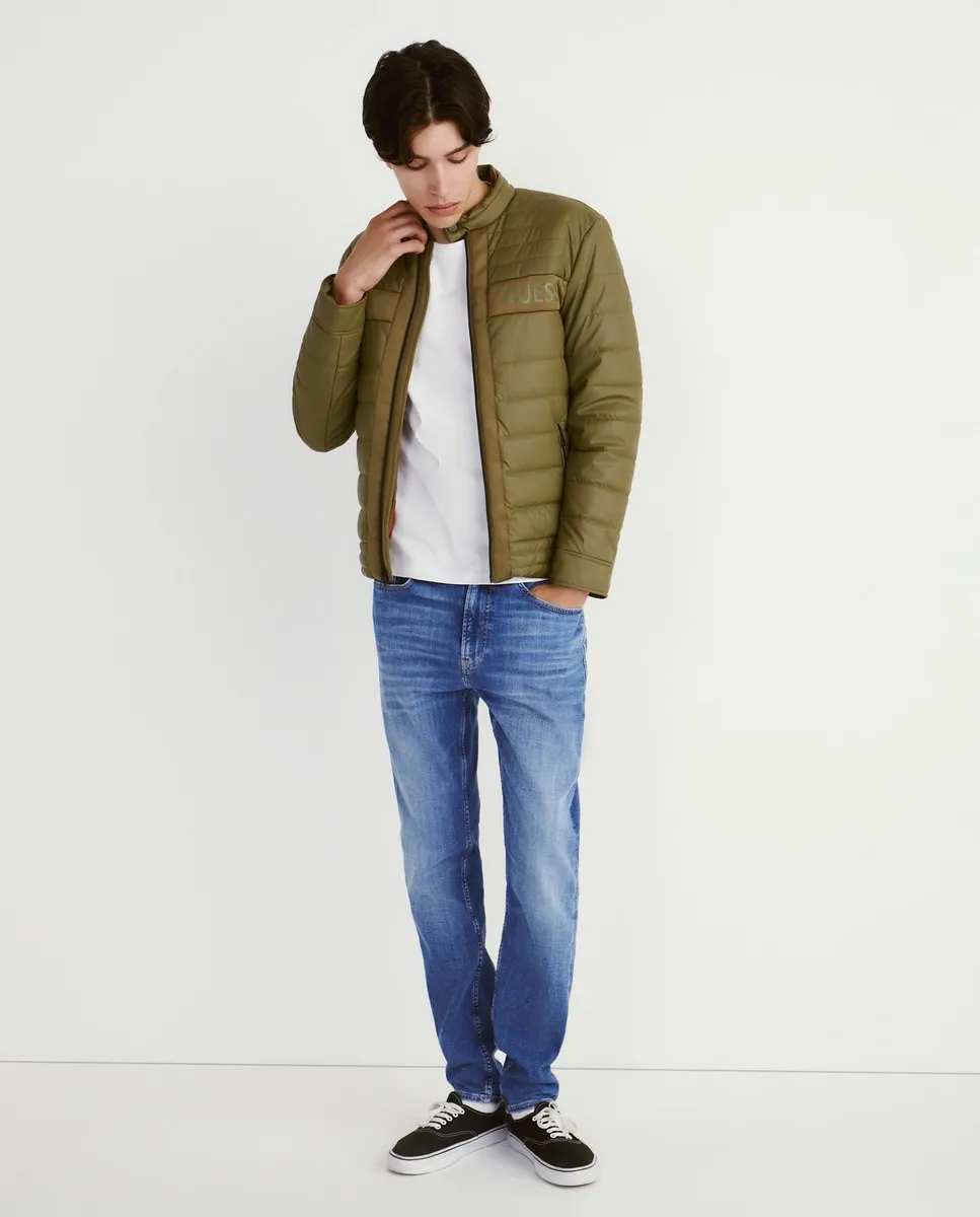 

Утепленная мужская куртка Guess, военный зеленый