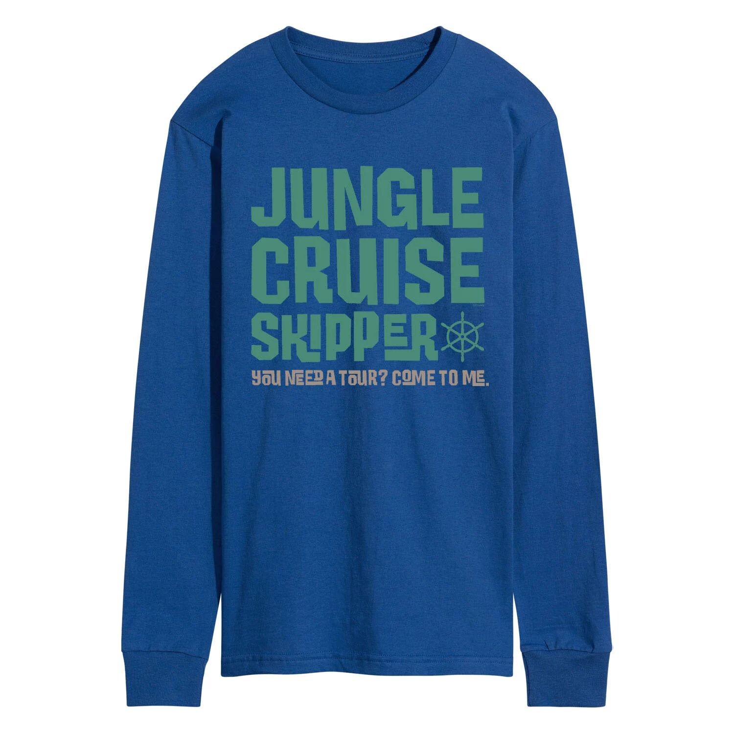 

Мужская футболка с длинными рукавами и рисунком Disney's Jungle Cruise Skipper