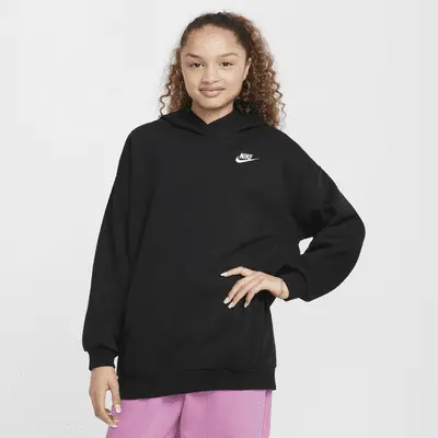 

Худи Nike Sportswear Club Fleece, черный/белый