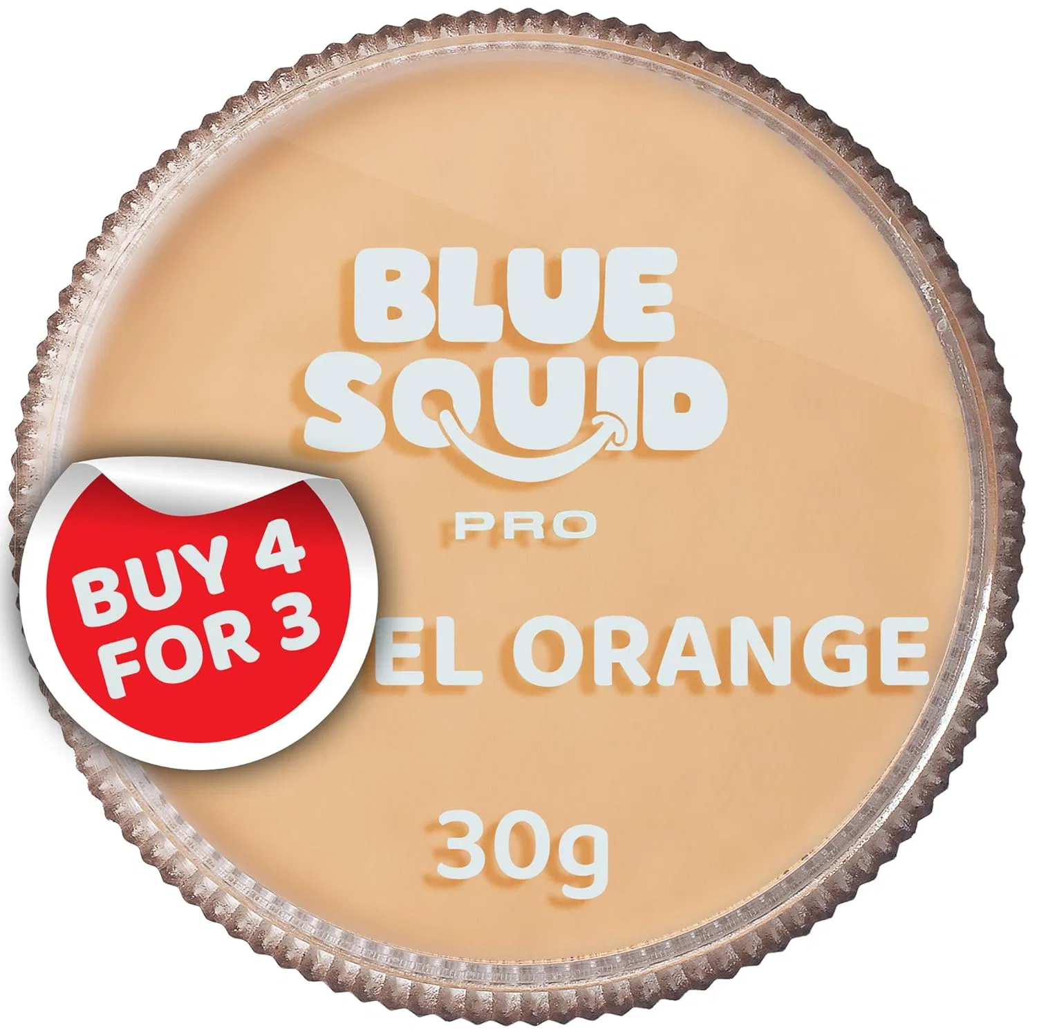 Профессиональный аквагрим для лица и тела «PRO Make-Up Face Paint and Body Paint» от Blue Squid Blue Squid, Pastel Orange