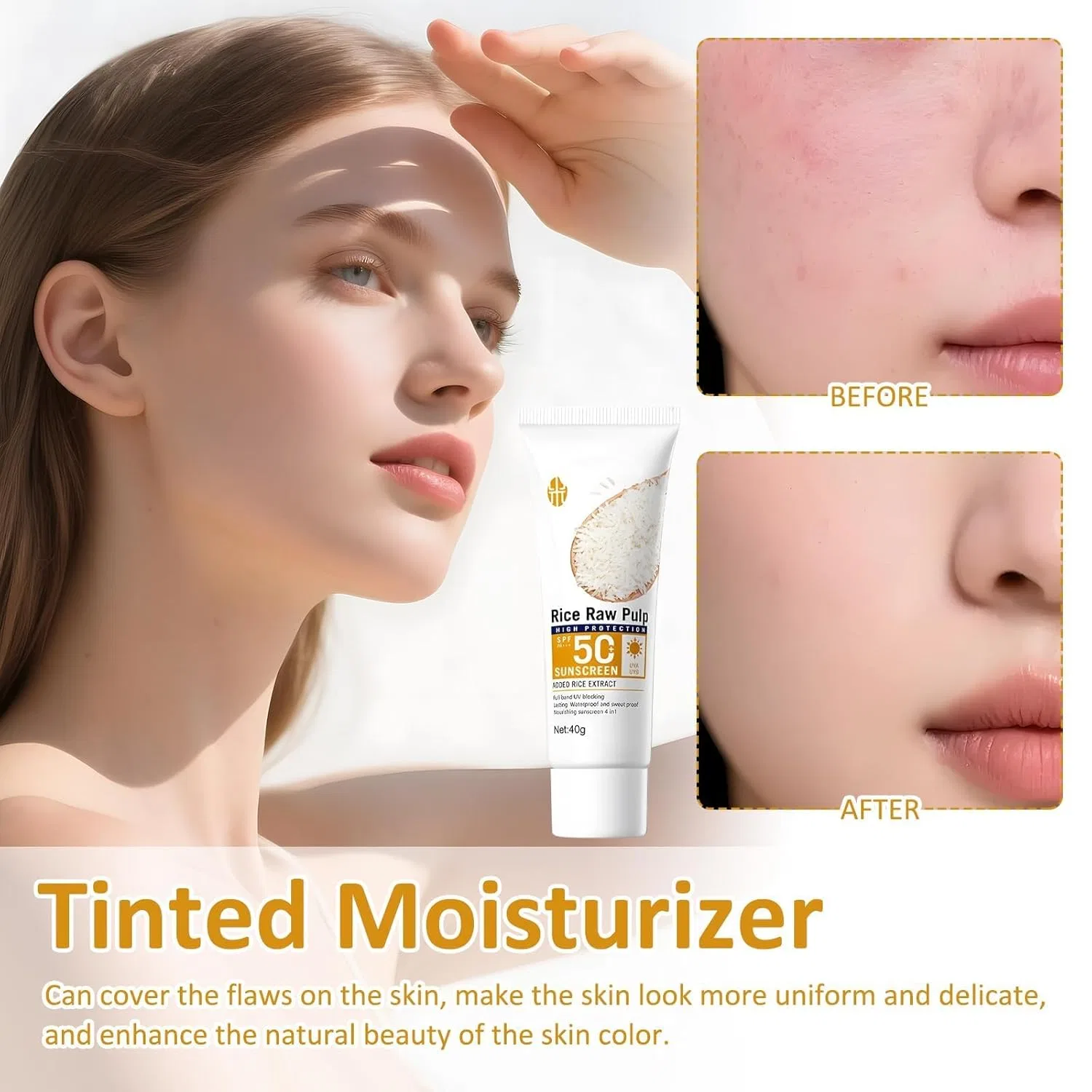 Солнцезащитный крем для лица SPF 100 (3 шт.) Toimveok — фото 3