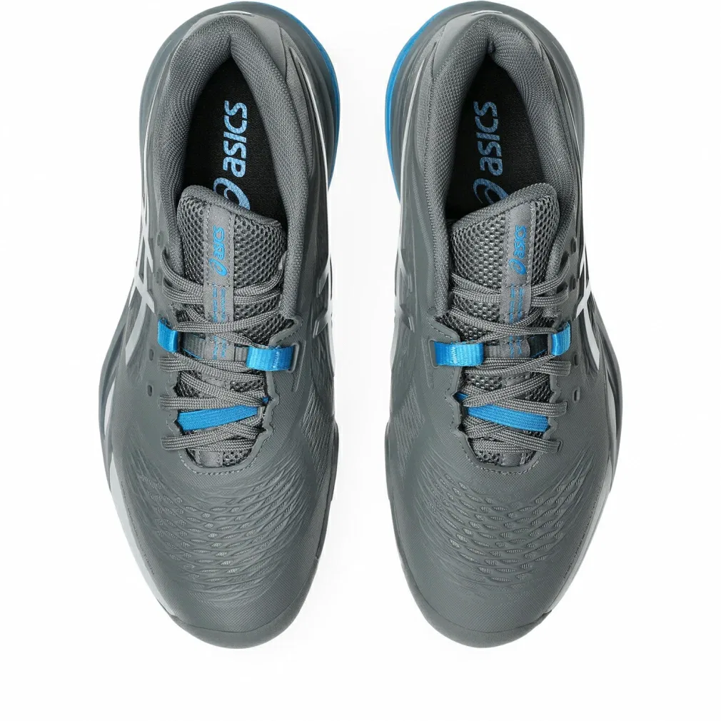 Мужские теннисные кроссовки «GEL-Resolution 10 OC Wide» от ASICS, Gray — фото 4