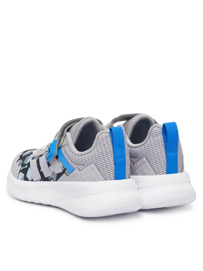 Adidas Кроссовки Minecraft Fortarun 4.0 JR1945 серые — фото 3