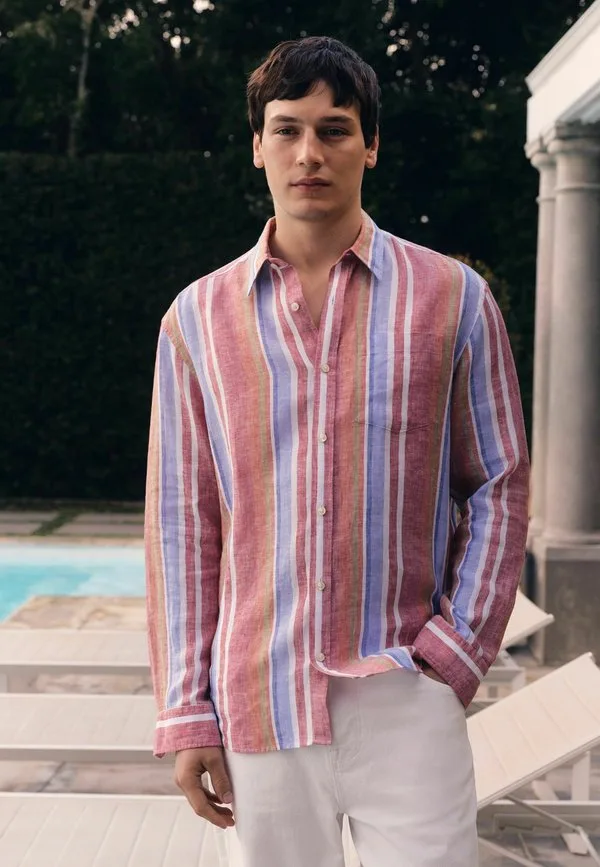 Рубашка Next, Multi Stripe — фото 2