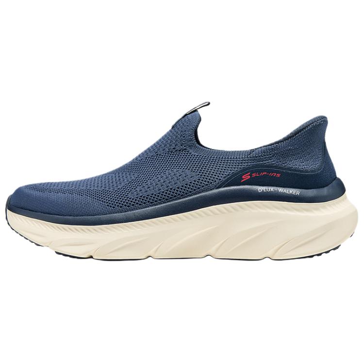 

Skechers Спортивные мужские Abrasion Resistant прогулочные ботинки Men's Blue