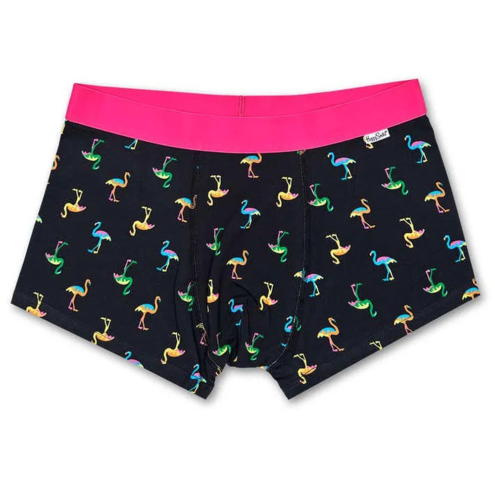 

Боксеры Happy Socks Flamingo, черный