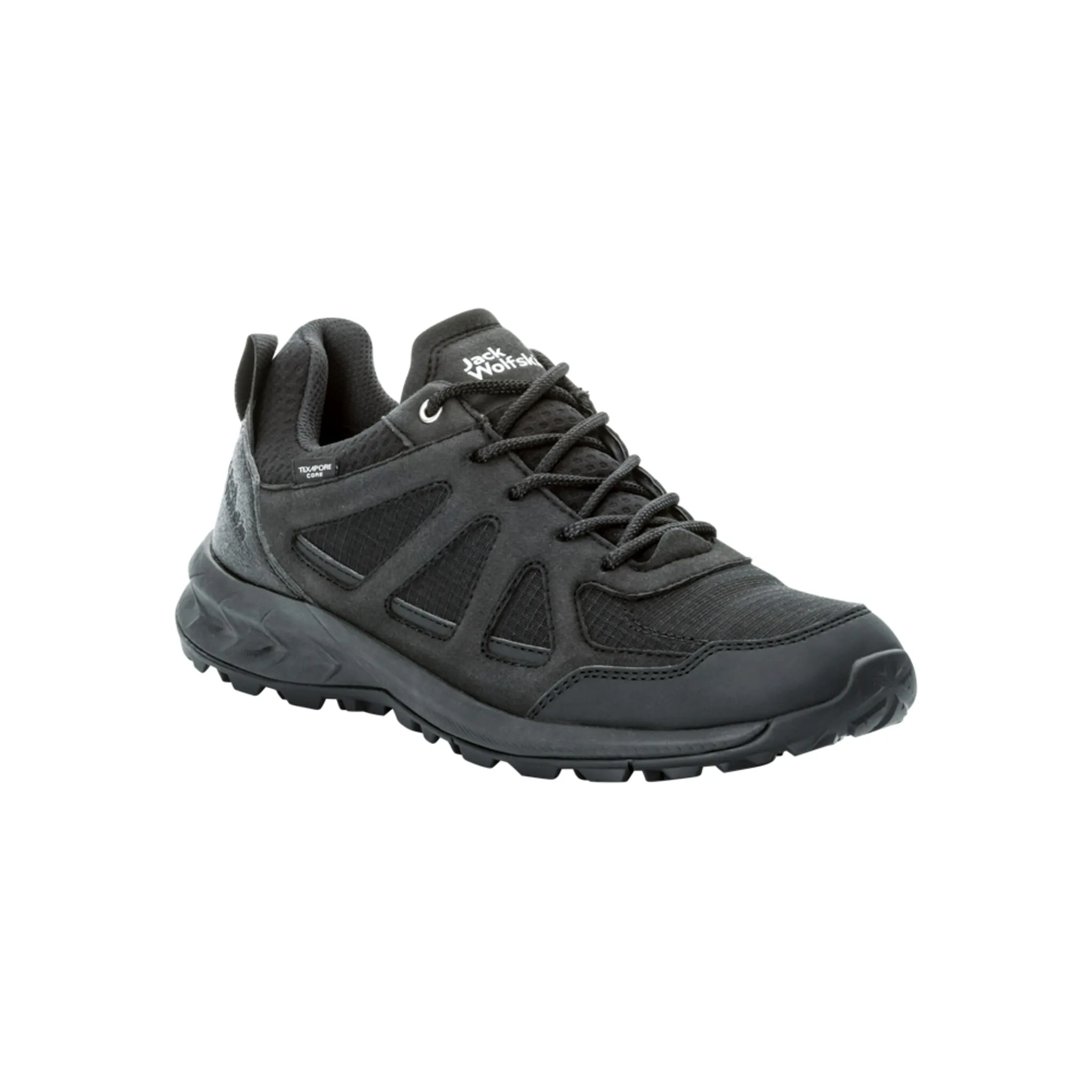 Кроссовки Jack Wolfskin "WOODLAND 2 TEXAPORE LOW W", черный — фото 3