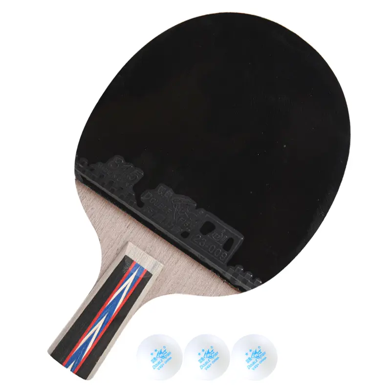 

Ракетка для пинг-понга DOUBLE FISH, [6-star single racket-6d]6d-c shakehand grip