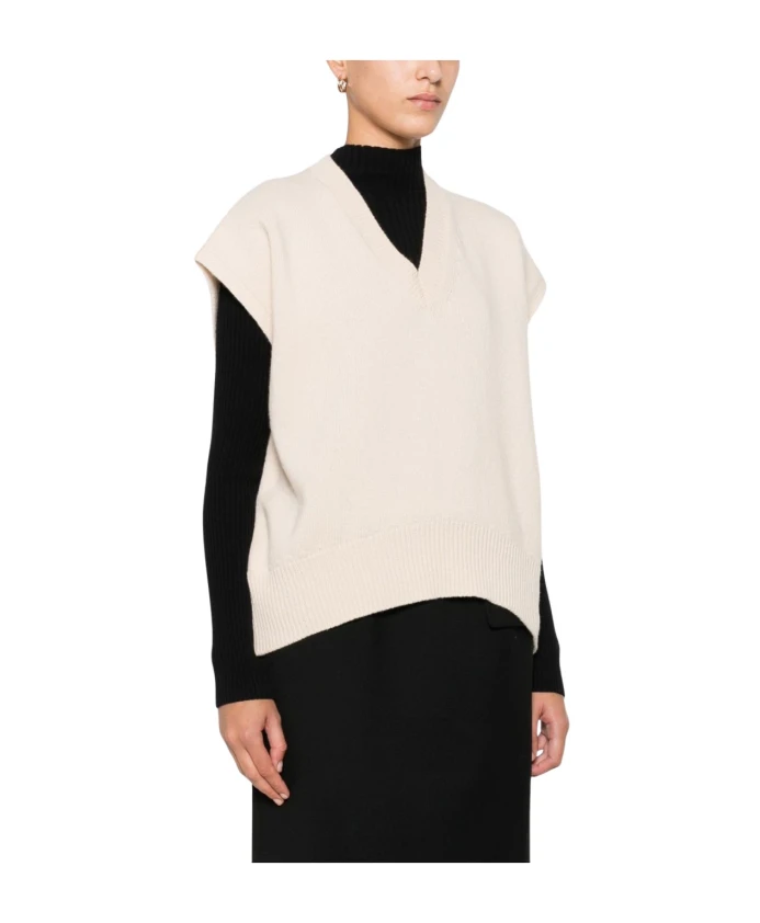 

Монохромный пуловер Marella, бежевый