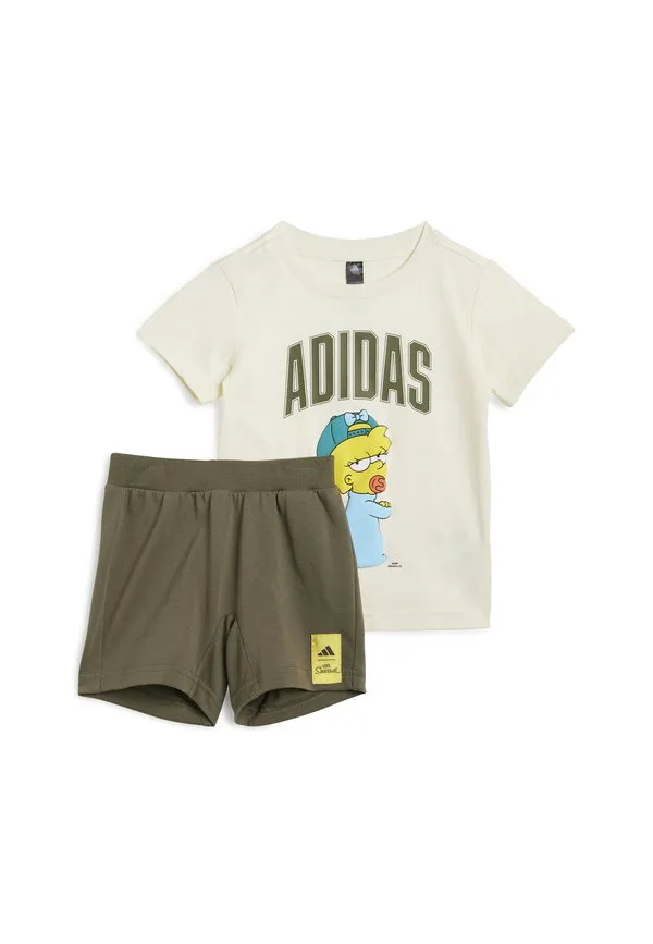 Симпсоны, детский спортивный костюм Adidas Performance, Cream White