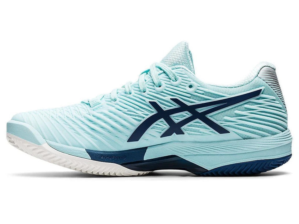 Женские теннисные кроссовки Asics Solution Speed FF 2 Clay 1042A134-403, синие, GBNC1131 — фото 2