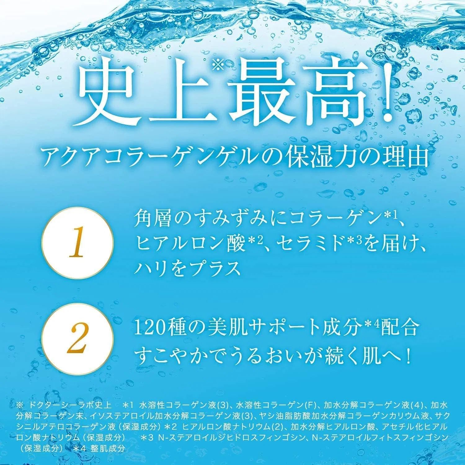 Тоник Dr Ceil Lab — Гель коллагеновый увлажняющий Dr.Ci:Labo Aqua Collagen Gel Super Moisture EX, 200 г