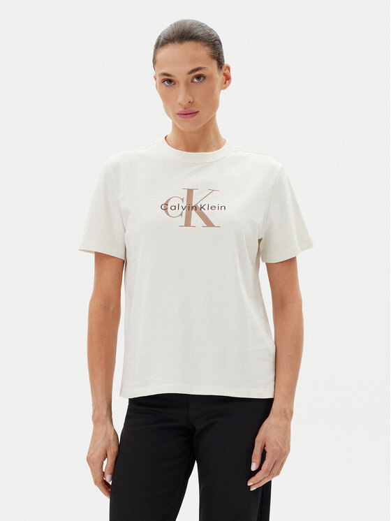 

Футболка свободного кроя LV047B865G Calvin Klein Jeans, белый