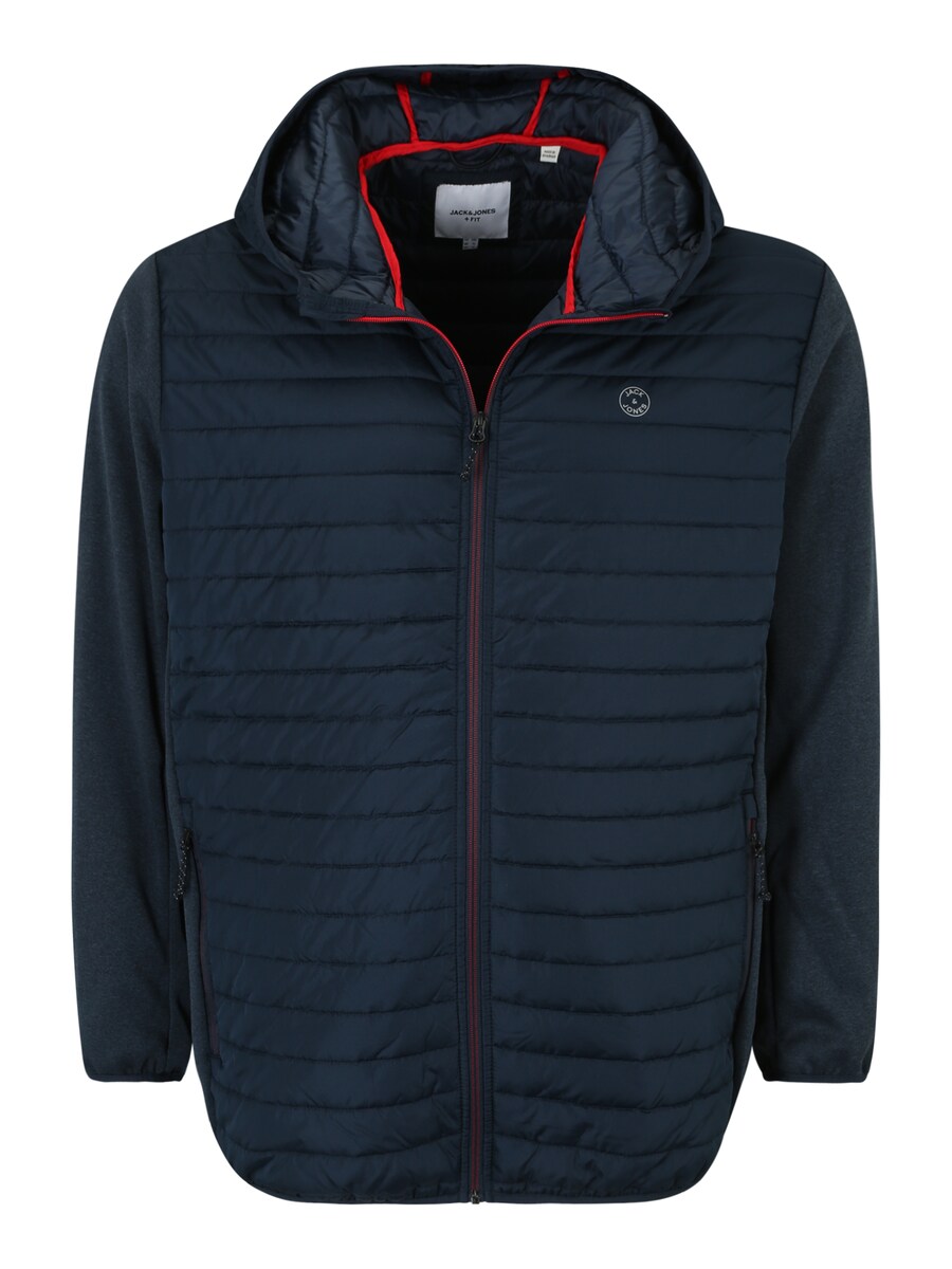 

Всесезонная куртка Jack & Jones Plus Between-Season Jacket JJEmulti, темно-синий