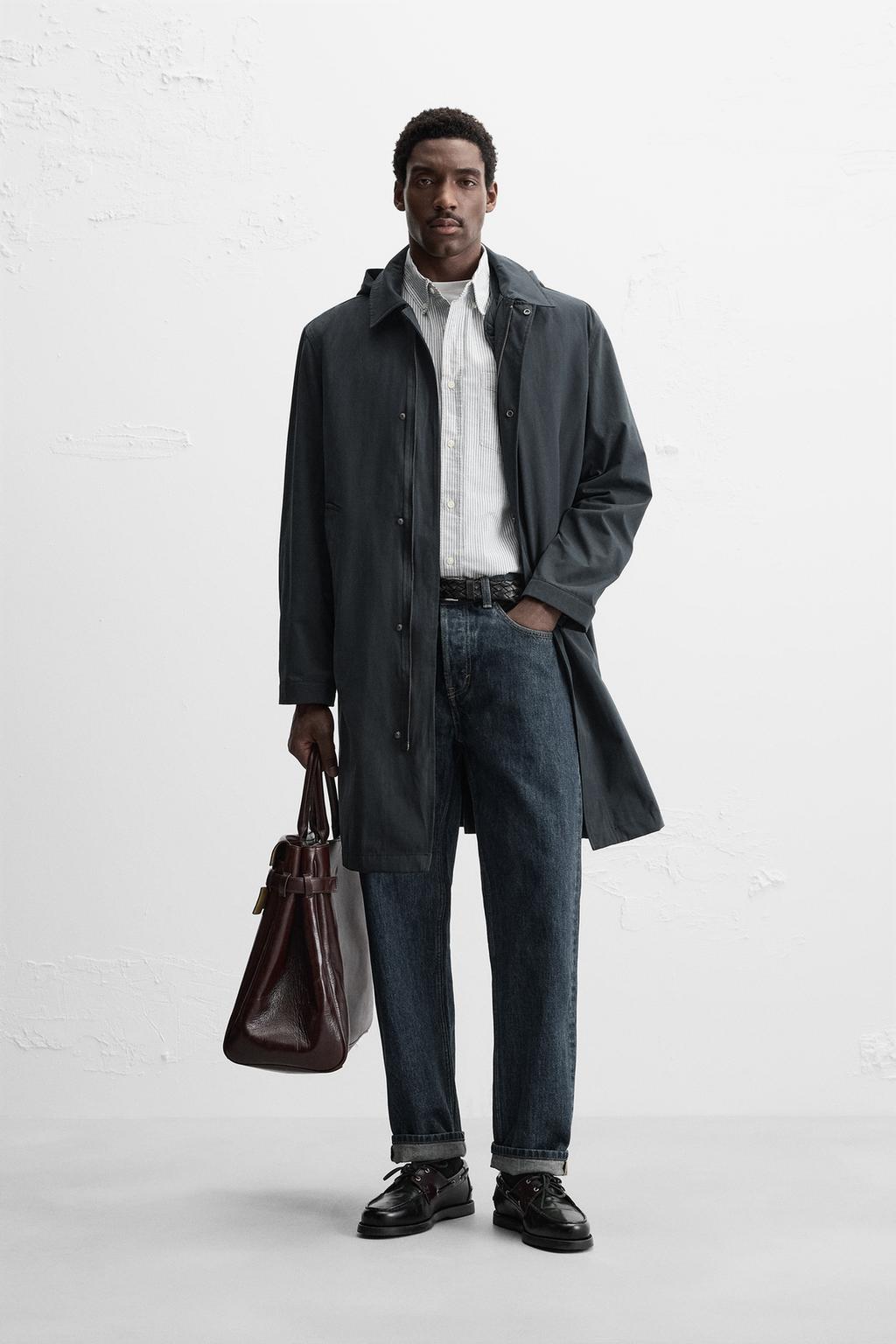 

Водоотталкивающая парка 2-в-1 ZARA, цвет Petrol blue