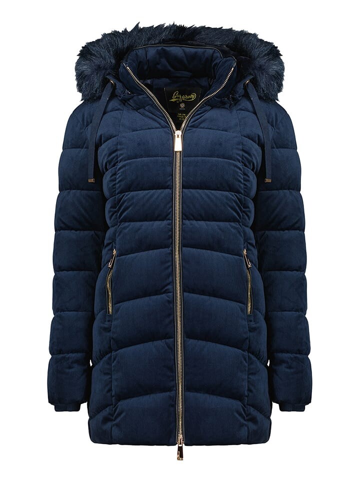 

Пальто Geographical Norway Bilove, темно-синий