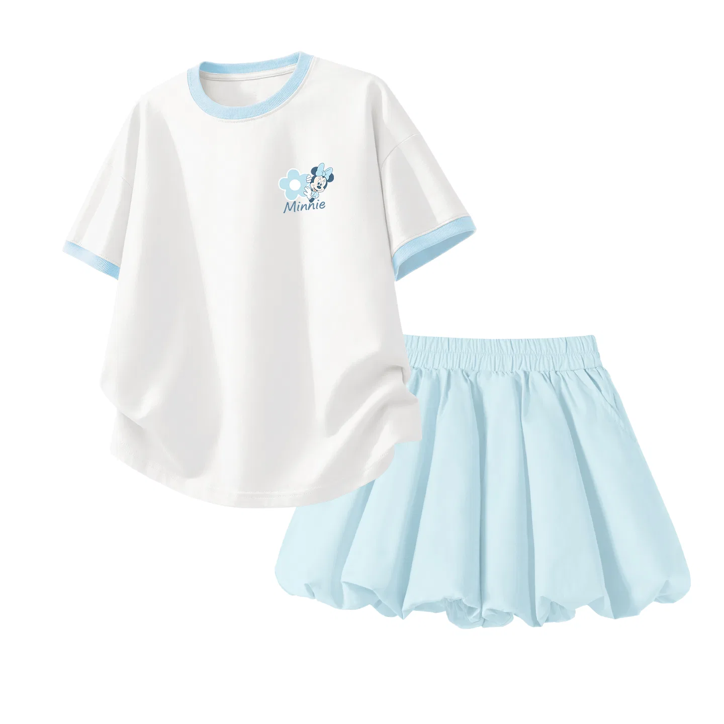 Спортивный костюм Casual Sportswear Disney для детей, бело-красный — фото 4