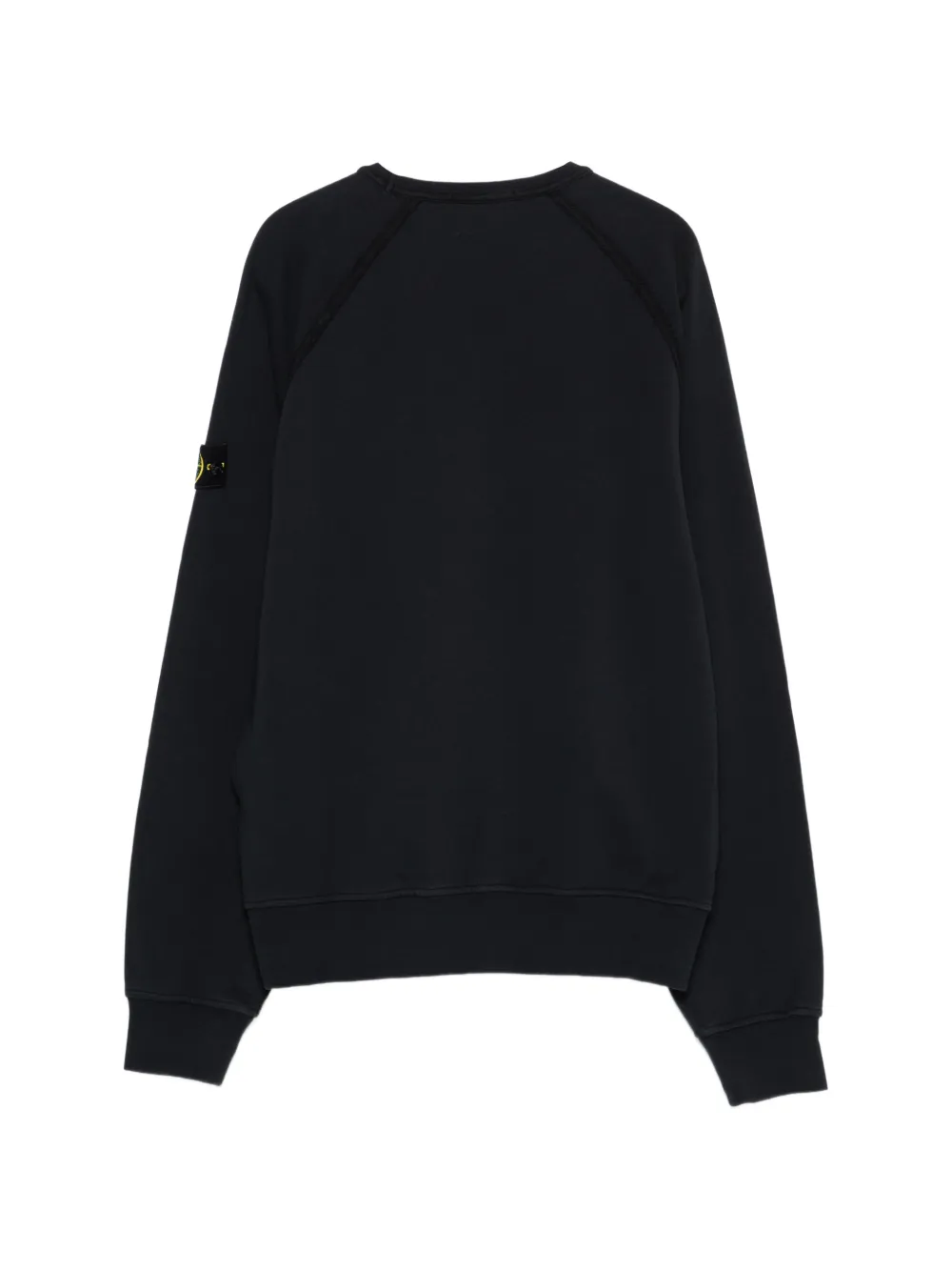 Свитшот с нашивкой-логотипом Stone Island Junior, черный — фото 2
