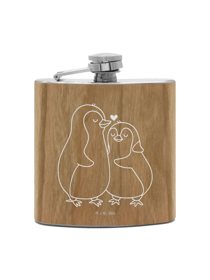 

Mr. & Mrs. Panda Фляжка, пингвины, засыпающие без слов, коричневый цвет
