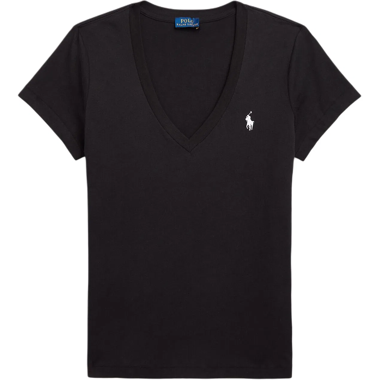 Футболка SS26 Regular женская, прямой крой Polo Ralph Lauren, Black