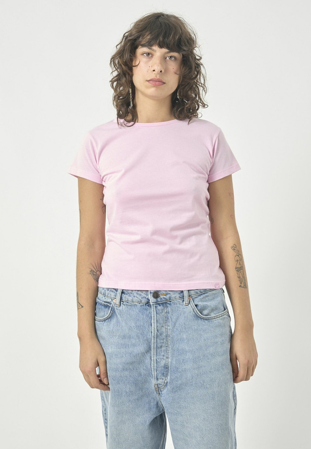 

Базовая футболка TEE Cleptomanicx, розовый