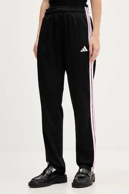 Спортивный костюм из переработанного полиэстера Essentials Adidas, черный — фото 3