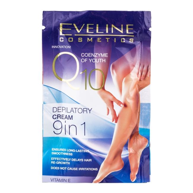 

Коэнзим Q10 9 в 1 крем для депиляции Eveline, 75 мл