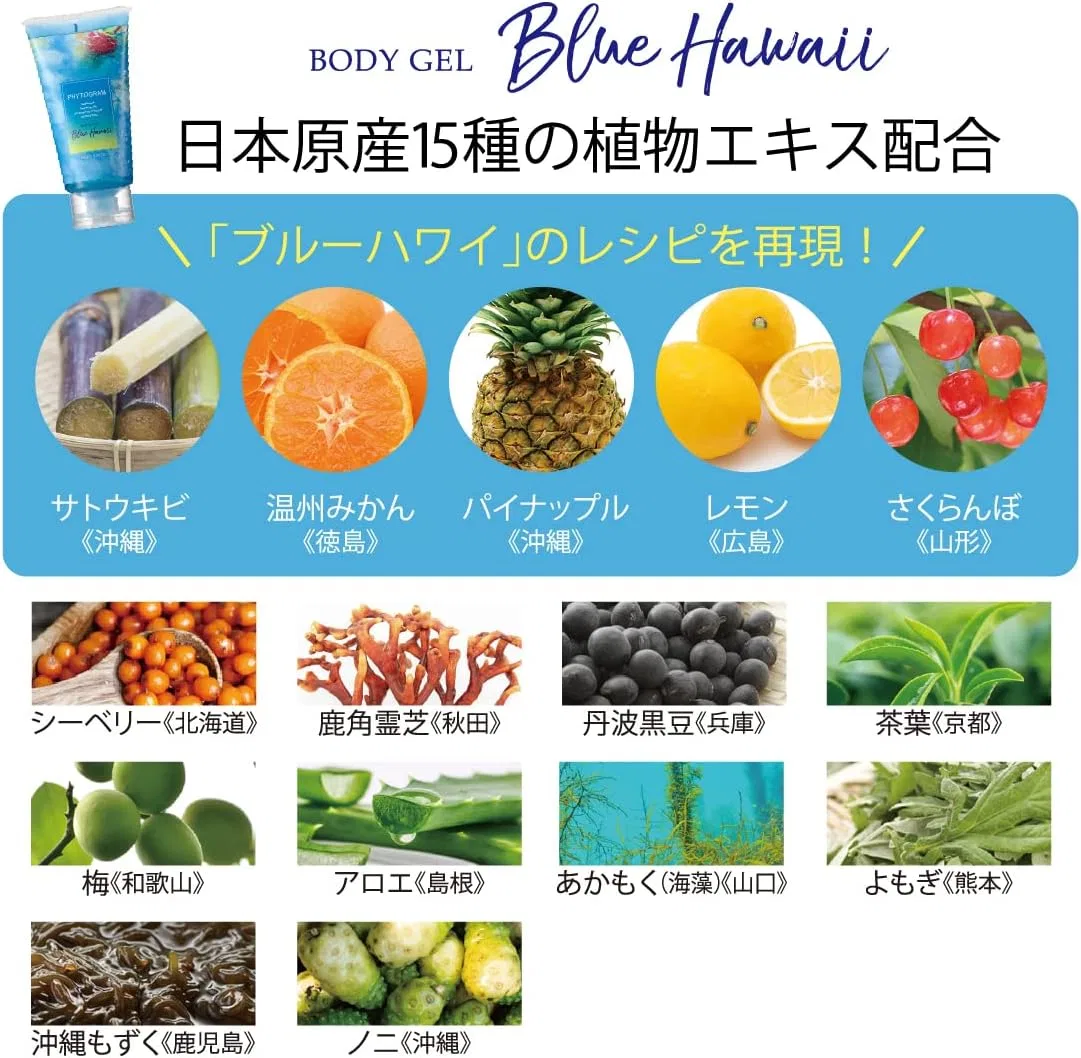 Гель для тела после загара Meiko Cosmetics Blue Hawaii 150 г — фото 3