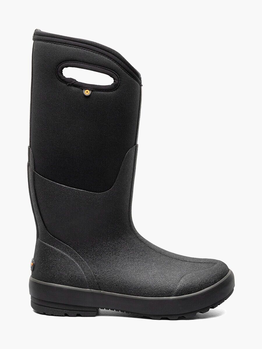 Классические женские мюли Bogs Classic II 73035W-001 6-го размера черные водонепроницаемые широкие фермерские сапоги