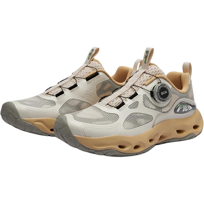 Кроссовки KARST 2 Cave Clogs Abrasion Resistant Breathable Kids' Outdoor Shoes Kids' FILA KIDS, серый — фото 2