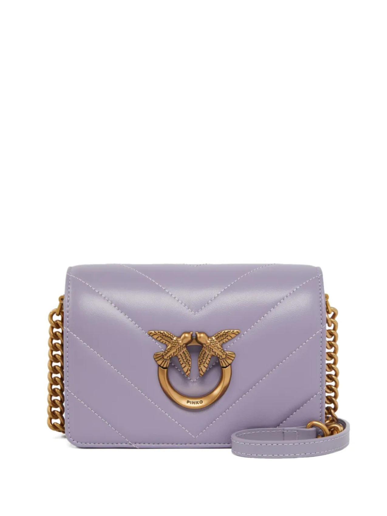 

Сумка через плечо PINKO mini Love Click, фиолетовый