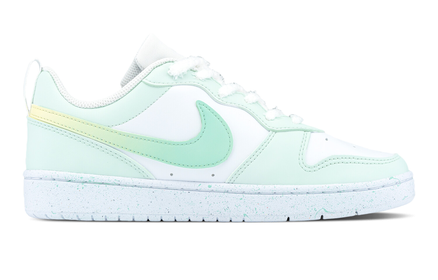 

Кроссовки Nike Court Borough Skateboarding Shoes Women's Low-top Yellow, цвет Emerald