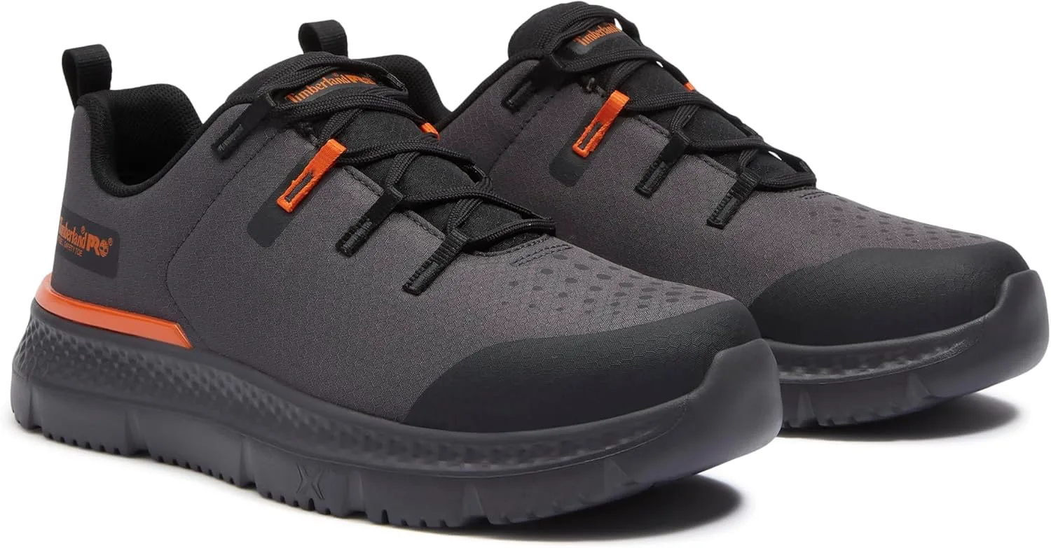 Мужские рабочие кроссовки Timberland PRO Intercept с защитным стальным носком, темно-серый — фото 2