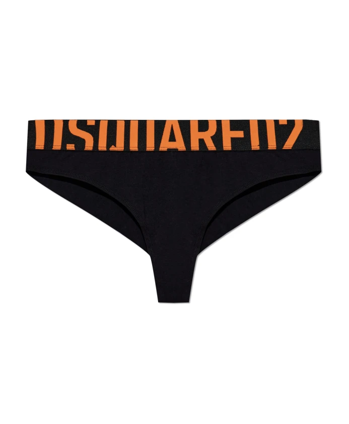 

Трусы с логотипом Dsquared2, черный