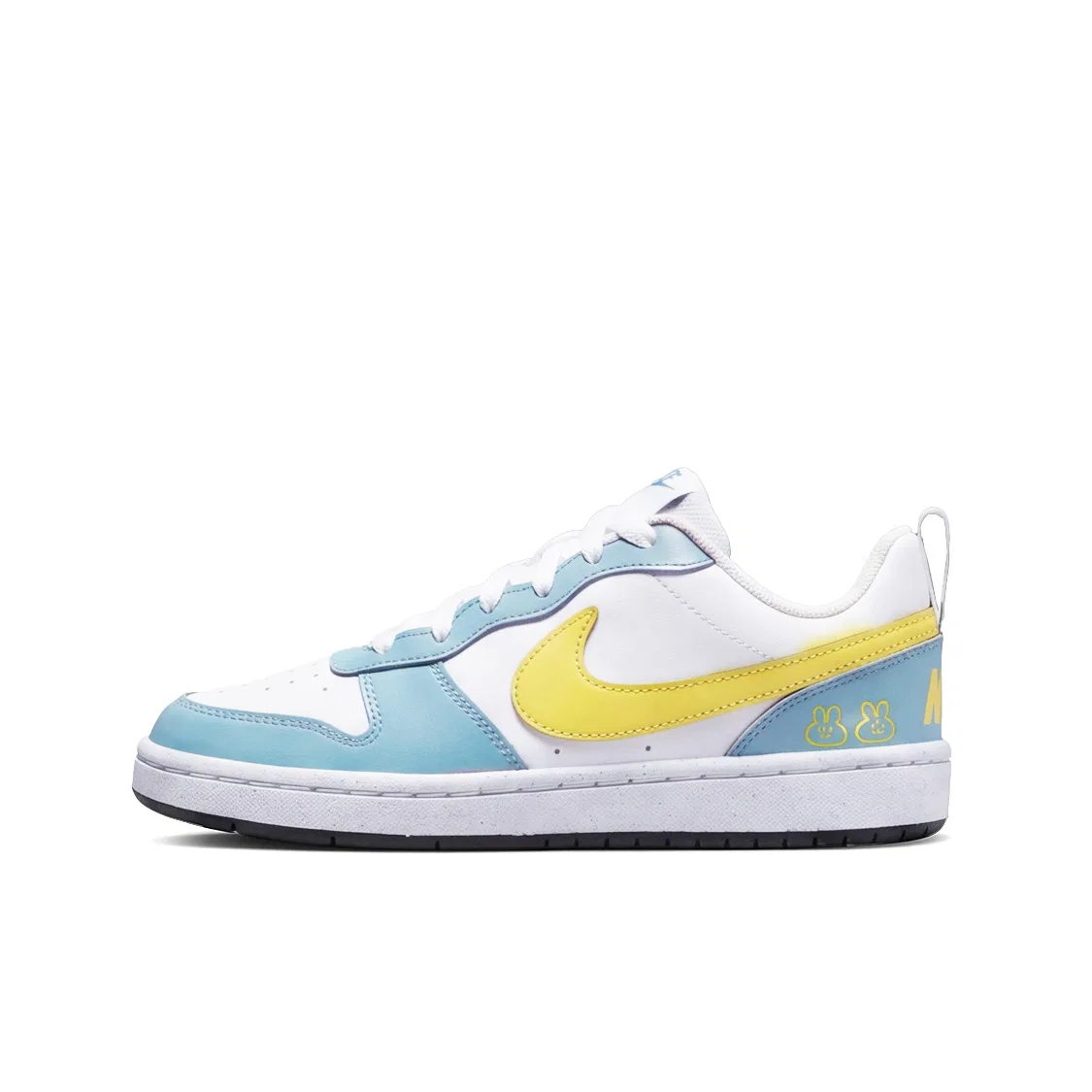 Детские кеды для скейтбординга Nike Court Burrow Light Blue