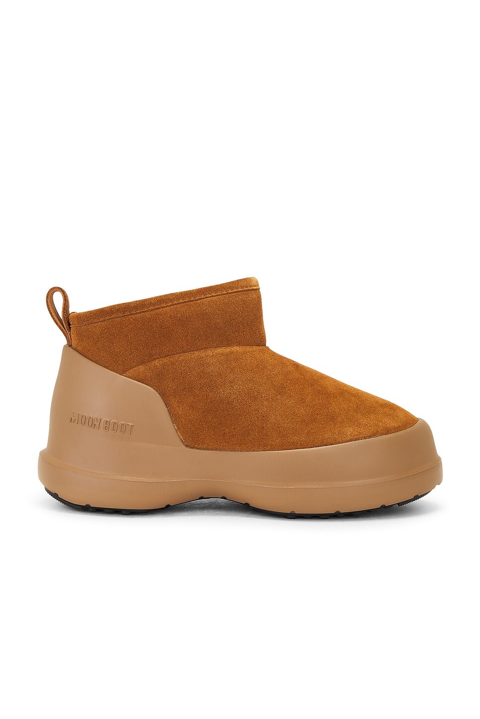 

Низкие замшевые ботинки Luna Moon Boot, цвет Cognac