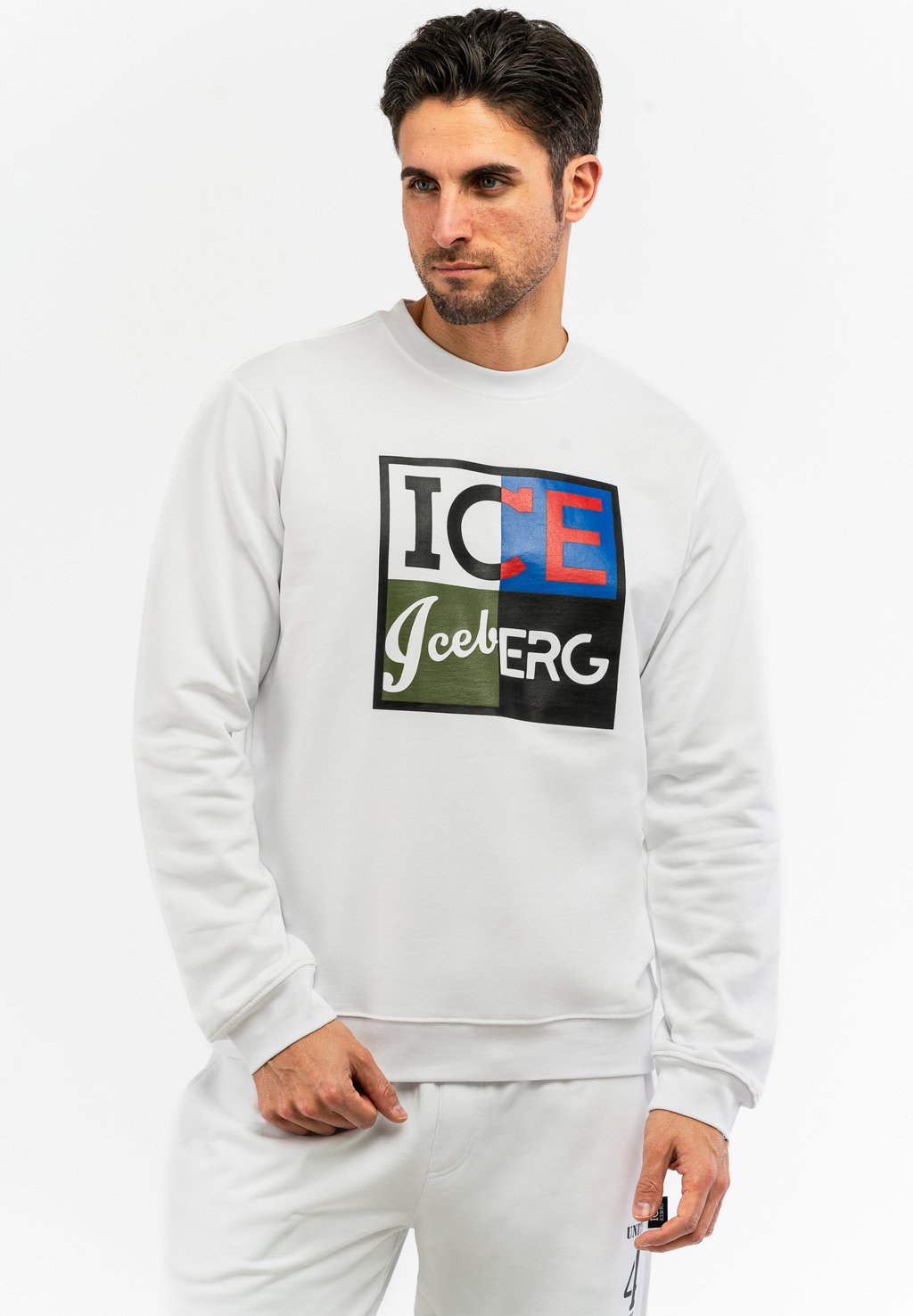

Толстовка ROUNDNECK WITH BIG ICE ICEBERG, белый
