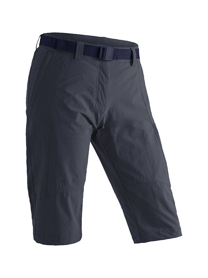 

Maier Sports Функциональные брюки-капри "Kluane" темно-синего цвета