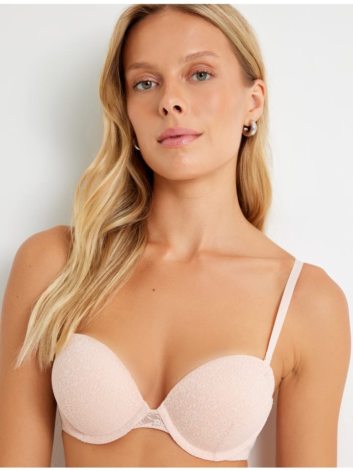 

Бюстгальтер на косточках KOTON Büstenhalter, розовый