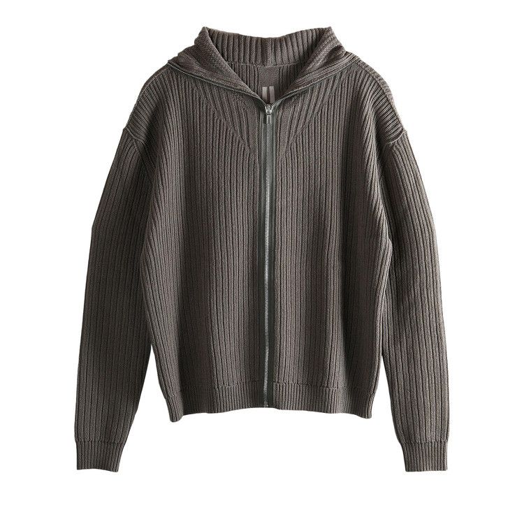 

Худи Rick Owens Heavy Wool Zipped Hoodie, Dust