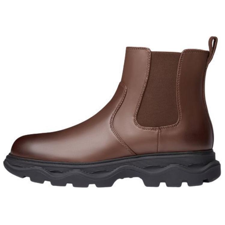 

Clarks Короткие мужские ботинки челси 4,5 см, коричневые